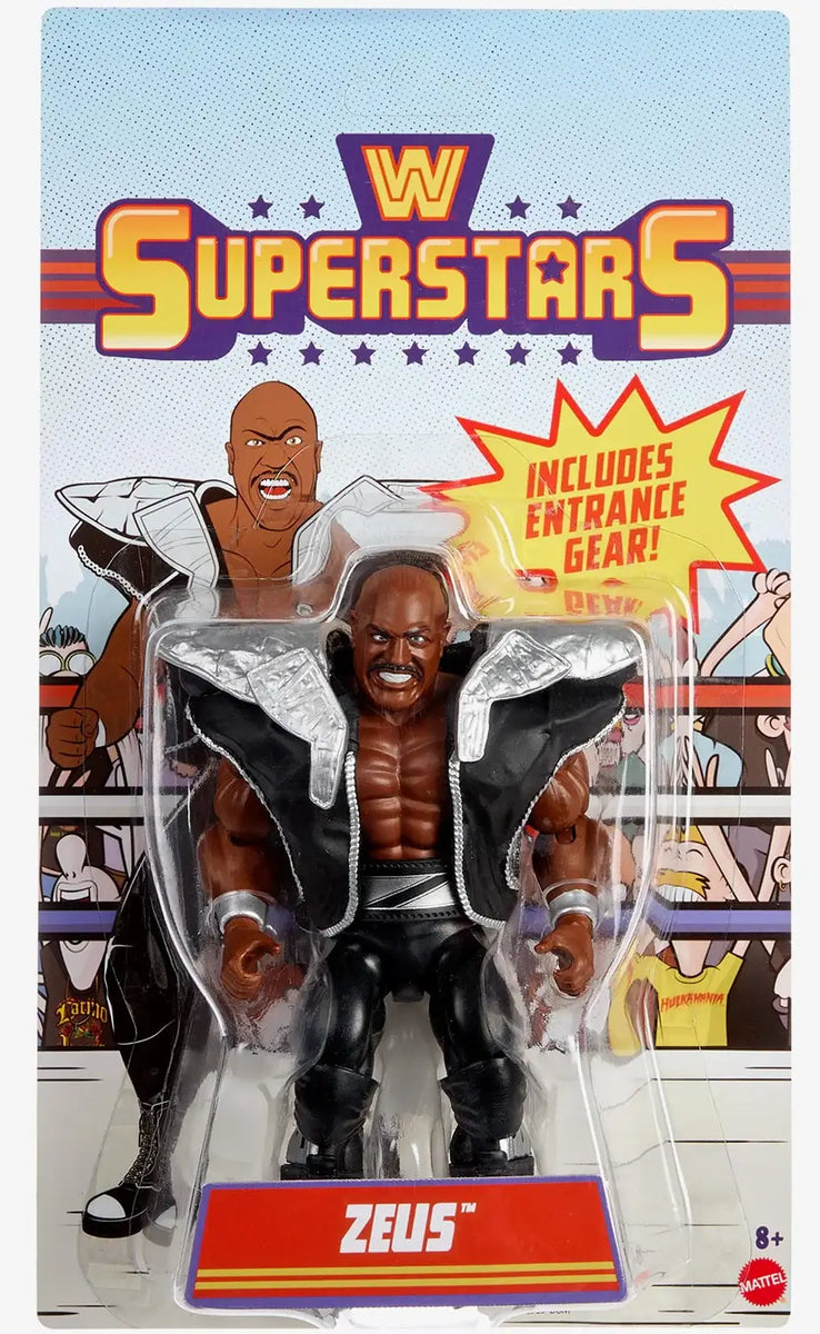 WWE Superstars Zeus Action Figure & Accessories, Series 14 Retro 6