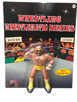 In Stock Wrestling Wrestlematic Mega Macho Man