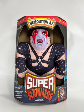 Latoonie Wrestling Super Slammers Demolition Ax – Limited First Edition Collectible Figure | Designed by Stefanie Eskander | Adult Collector 18+