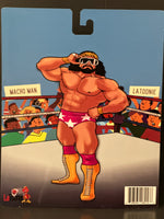 In Stock Wrestling Wrestlematic Series Macho Man 4.5 inch scale
