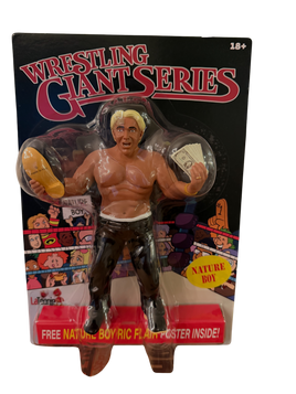 In Stock Officially Licensed Wrestling Giant Series Ric Flair 8inch scale. Promo Series Edition.
