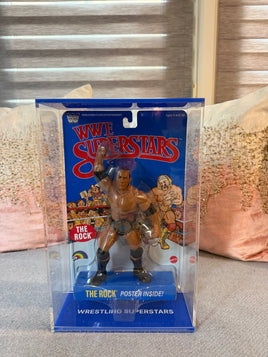 Preorder Acrylic Case for Mattel WWE LJN Figures - Blue Base