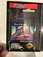 Sega Genesis Beauty and the Beast