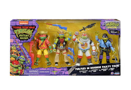 Teenage Mutant Ninja Turtles: Mutant Mayhem Costume Turtle Basic Figure 4-Pack by Playmates Toys