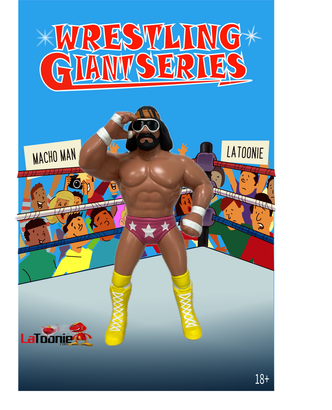 Pre Order Officially Licensed Wrestling Giant Series Macho Man (Coming ...