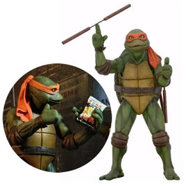 Preorder Teenage Mutant Ninja Turtles Movie Michelangelo 1:4 Scale Action Figure