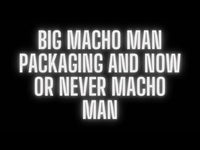 In Stock Now or Never Edition Wrestling Giant Series Macho Man (Limited to 500)