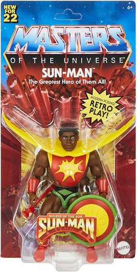 Masters of the Universe Origins Toy, Sun-Man 5.5-in Action Figure Collectible