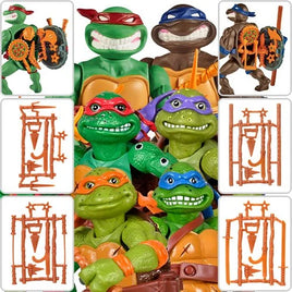 Preorder Coming August,2023 Teenage Mutant Ninja Turtles Original Classic Basic Action Figure Wave 2 Case of 6 Figures